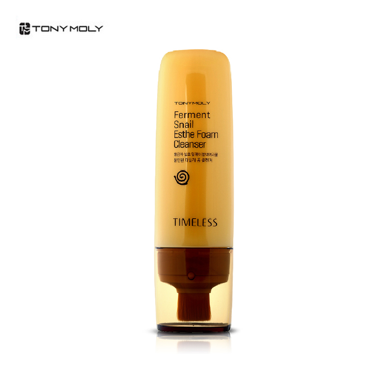 Tonymoly/托尼魅力发酵蜗牛清洁毛孔黑头亮白修护保湿洗面奶 韩国