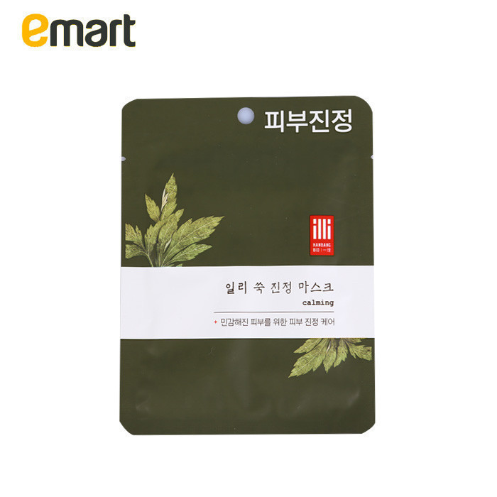 EMART 爱茉莉 illi一理艾草面膜一张20g