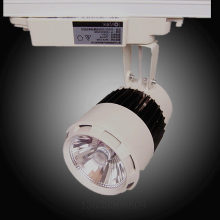 Gamei Lighting High - end integrated COB guide track 30W track spotlight clothing boutique display cabinet background spotlight