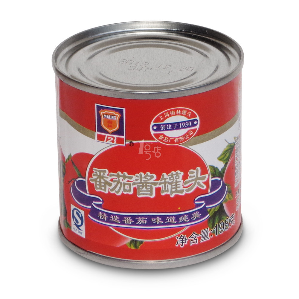 梅林 牌番茄酱罐头 198g/罐 新老包装随机发送