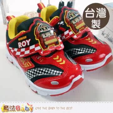 魔法Baby~台湾制POLI授权正版儿童闪灯鞋官网直邮进口