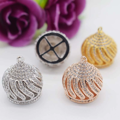 Аксессуары с кисточками, цирконий, подвеска, ожерелье из жемчуга, аксессуар, серебро 925 пробы, микроинкрустация