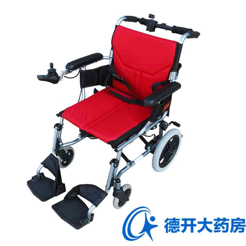 互邦电动轮椅HBLD3-B 双控超轻便锂电折叠老年人老人残疾人代步车