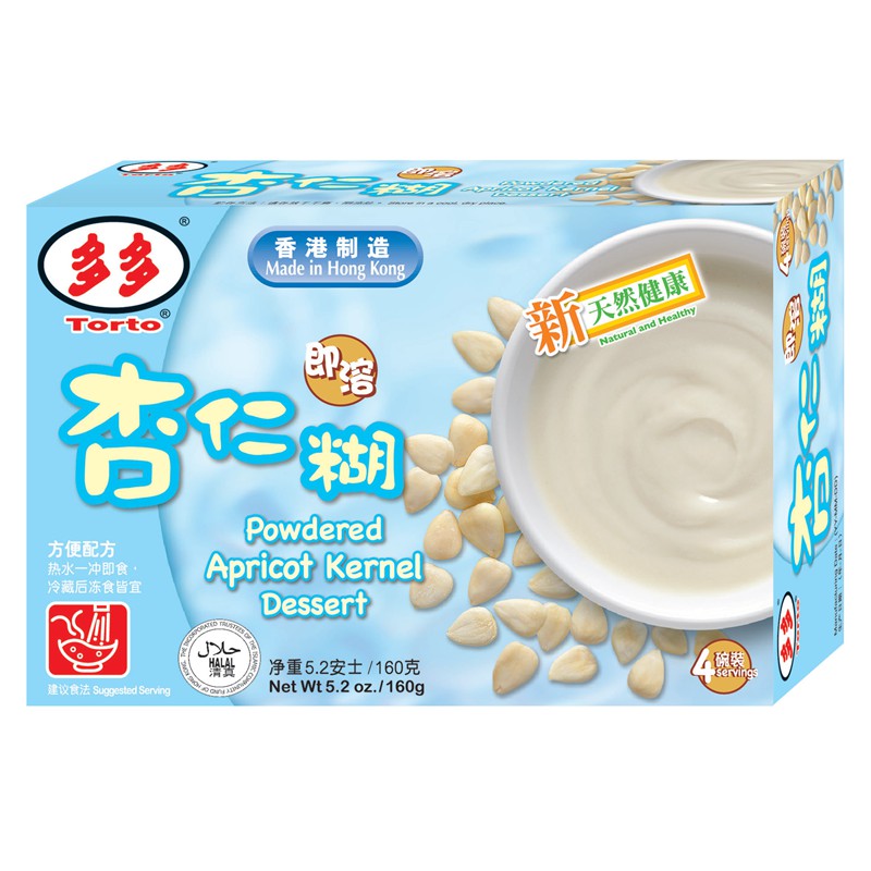 【天猫超市】香港制造 Torto/多多  即溶杏仁糊160g 盒装零食