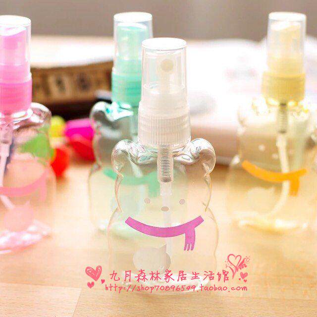 Travel supplies portable sub-bottling carry-on cosmetic bottle sprayer face cream sub-bottle small spray bottle