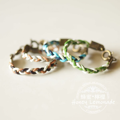 taobao agent HL honey lemon leather rope woven hand rope bracelet size can customize BJD baby jewelry accessories