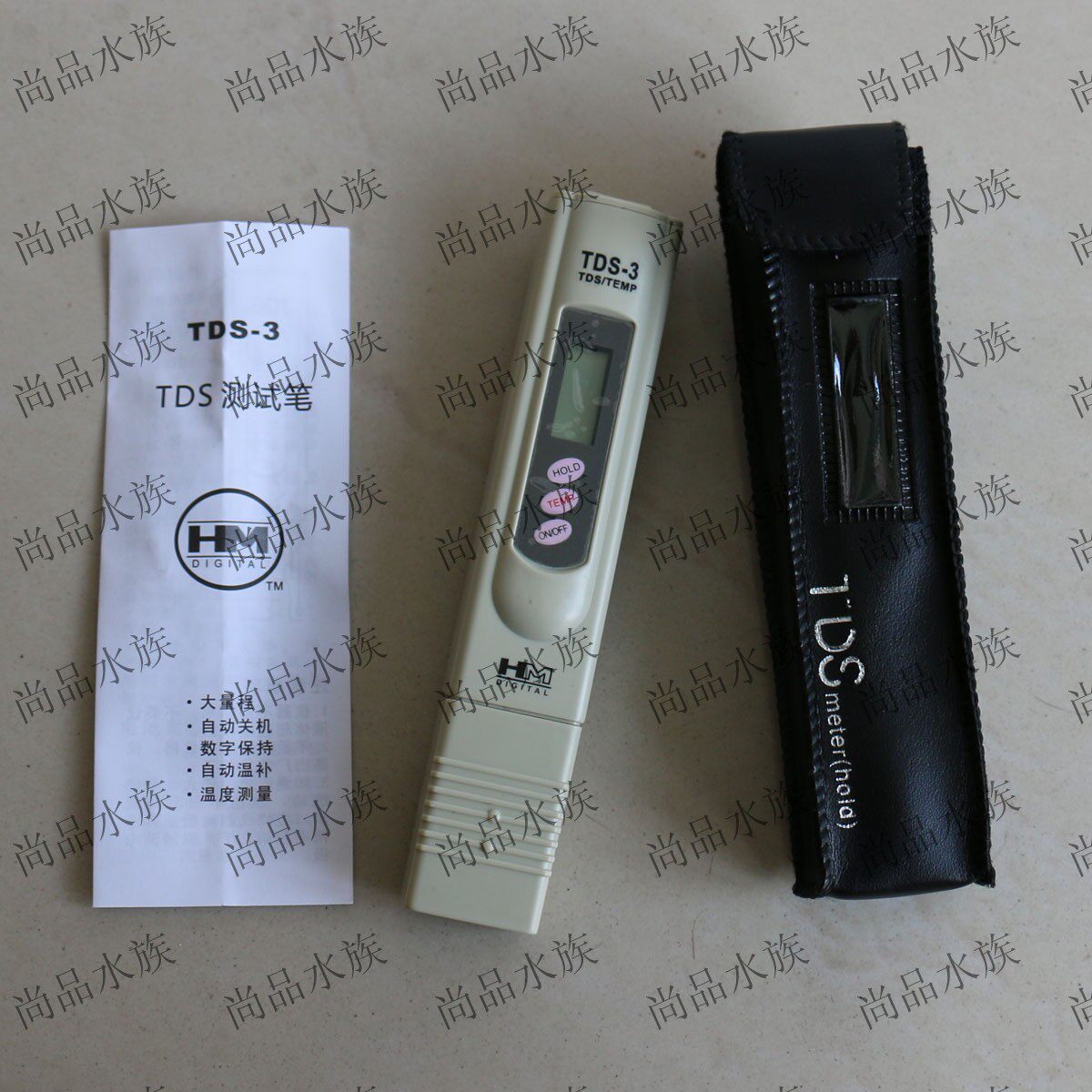 (Shangpin Aquarium) HM Korea TDS-METER-3 water quality test pen water quality test pen water hardness pen
