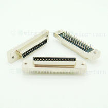 Totem MCD50FS-180 SCSI50 mother head straight foot HPCN50 straight insert female head PCB plugboard connector