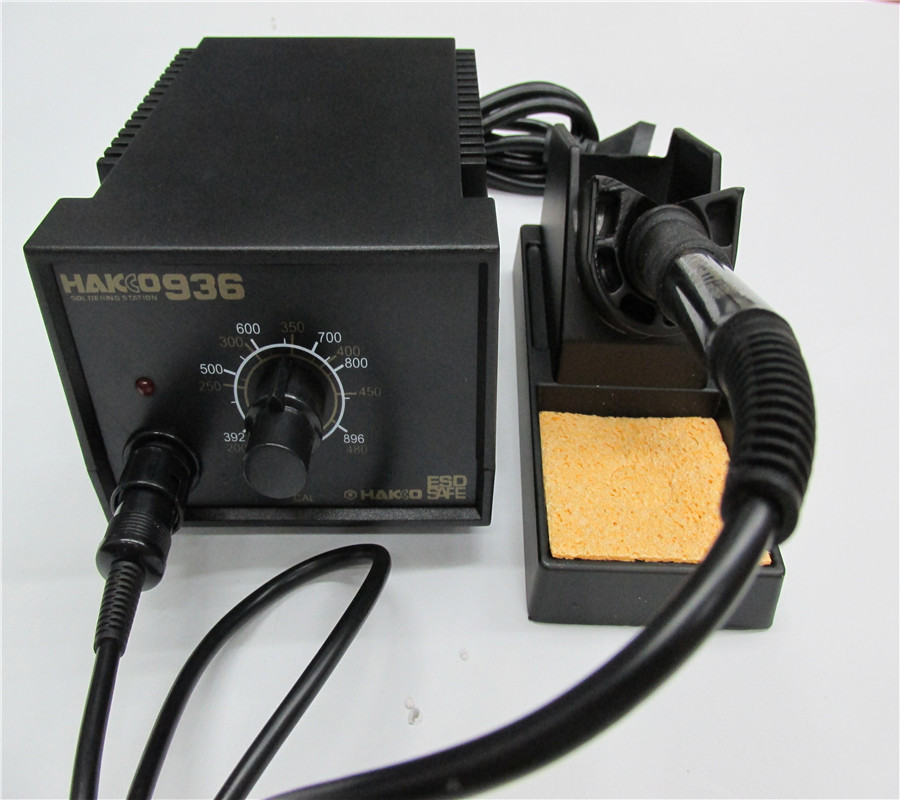 936 welding bench electric iron anti-static electric soldering table adjustable thermostatic electric soldering iron HAICCO936