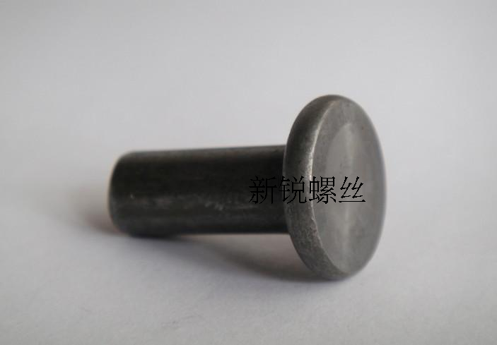 Solid iron flat head rivets GB109 flat head solid iron rivets 8 * 10 12 12 16 16 18 20 20 50 50 (5KG)