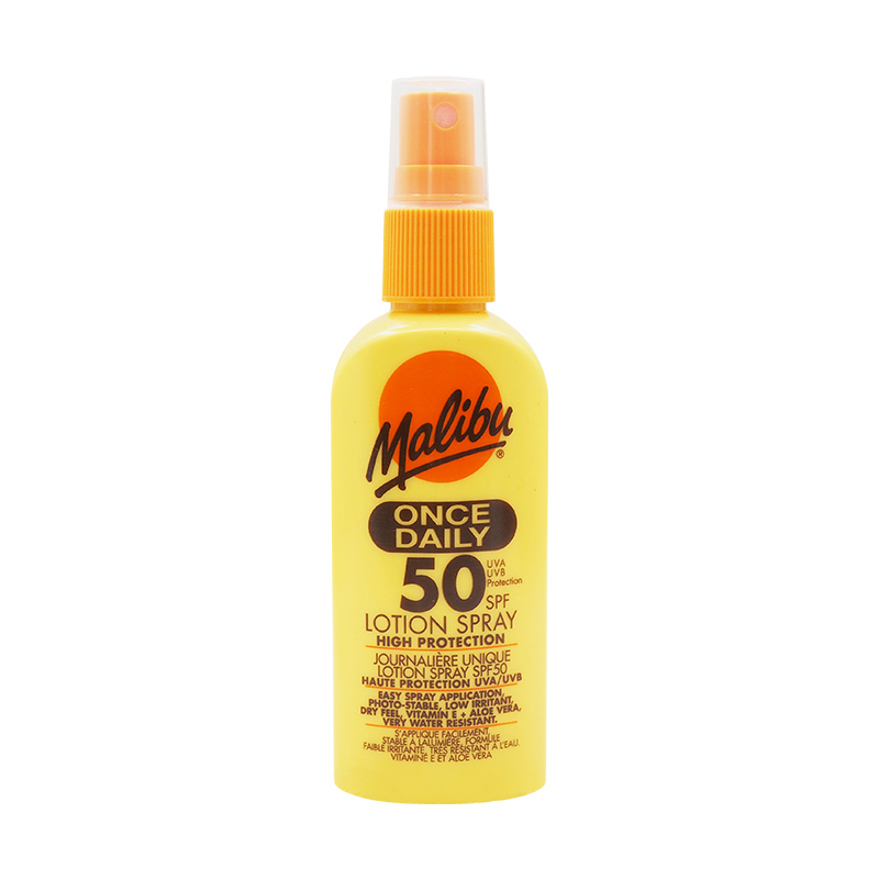 Malibu/玛丽布夏季每天一次高防护防晒乳霜SPF50 100ML 保税