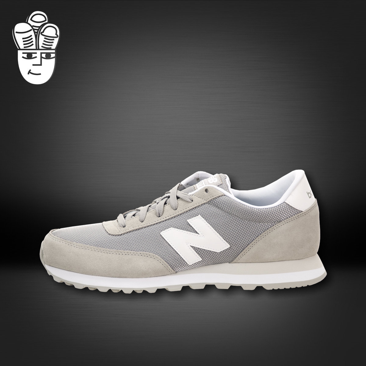 New Balance 501NB男鞋 慢跑鞋 元祖灰运动休闲鞋ml501ggw