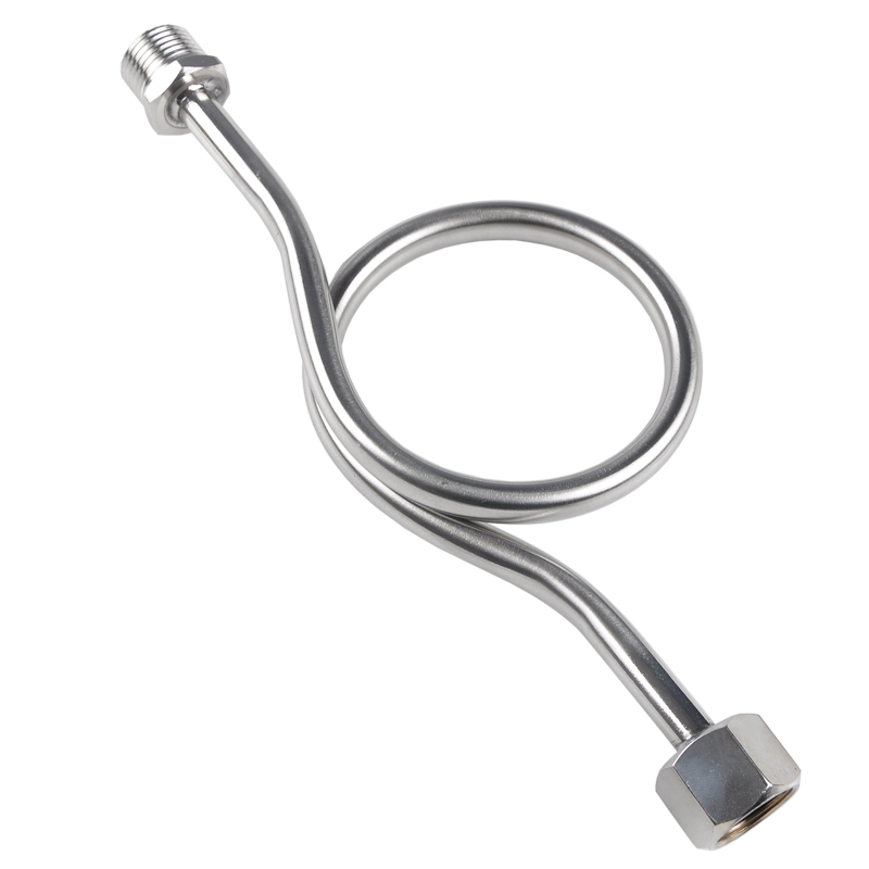 Pressure gauge 316 stainless steel buffer pipe buffer connecting pipe M20 * 1 5 elbow M14 * 1 5 inner wire