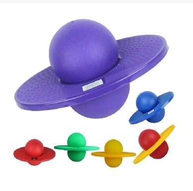 Adult Jump Ball to thicken children Trampoline Vitality Dance, Fitness Balls Weight Loss Ball Feeling Integrated Training Equipment