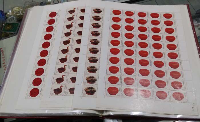 China Stamps -1993-14 China Ancient Lacquer Stamps (T) Great edition of Zhang Good Pine Physical Photo