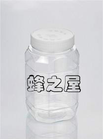 Beehives) bags 140 1000g squared cross PET honey plastic bottles 1000 grams of transparent food