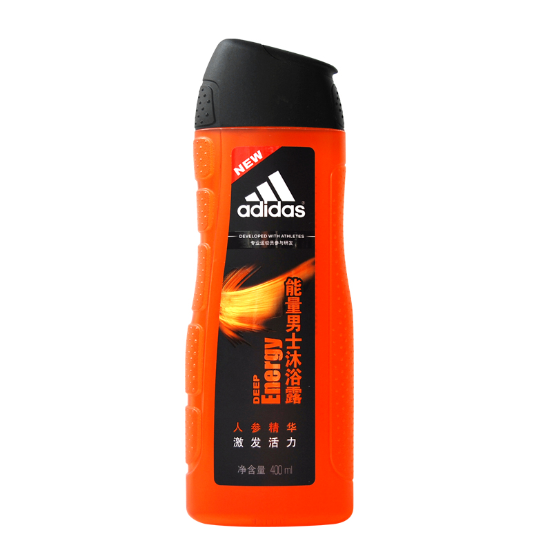 adidas/阿迪达斯 男士能量沐浴露400ml/250ml 正品 两瓶包邮