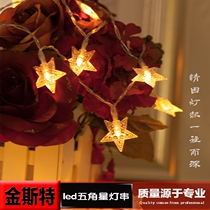 LED lights flashing lights string lights starry lights star lights room decoration lights festival wedding lights