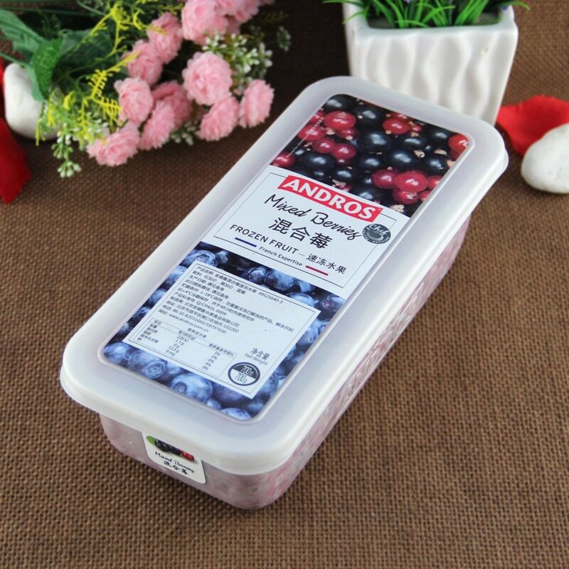 Andrew Love Fruits Frozen Mixed Berry Clubberry Fruit Grain Pure Fruit Grain Baking Decoration With Fruit 700g