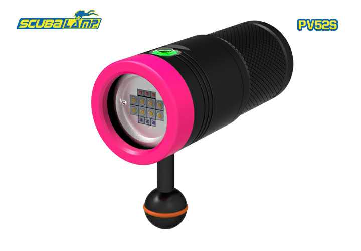 Scubalamp Subalambo PV52S diving flashlight photo photography light 5000 lumen diving flashlight