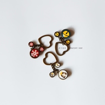 Cartoon Key Buckle Cute Key Circle Cartoon Key Circle Star Key Circle Creative Key Button Fashion Key Ring