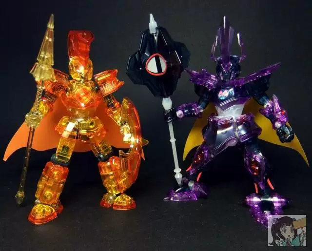 Спот Бохолон Картон Бойца LBX Кристалл Прозрачный Ограниченный Акиллес+Император Император V режим