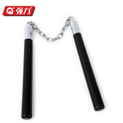 Strong 5740 imitation mahogany metal solid wood nunchaku fitness fighting two-section stick martial arts nunchaku