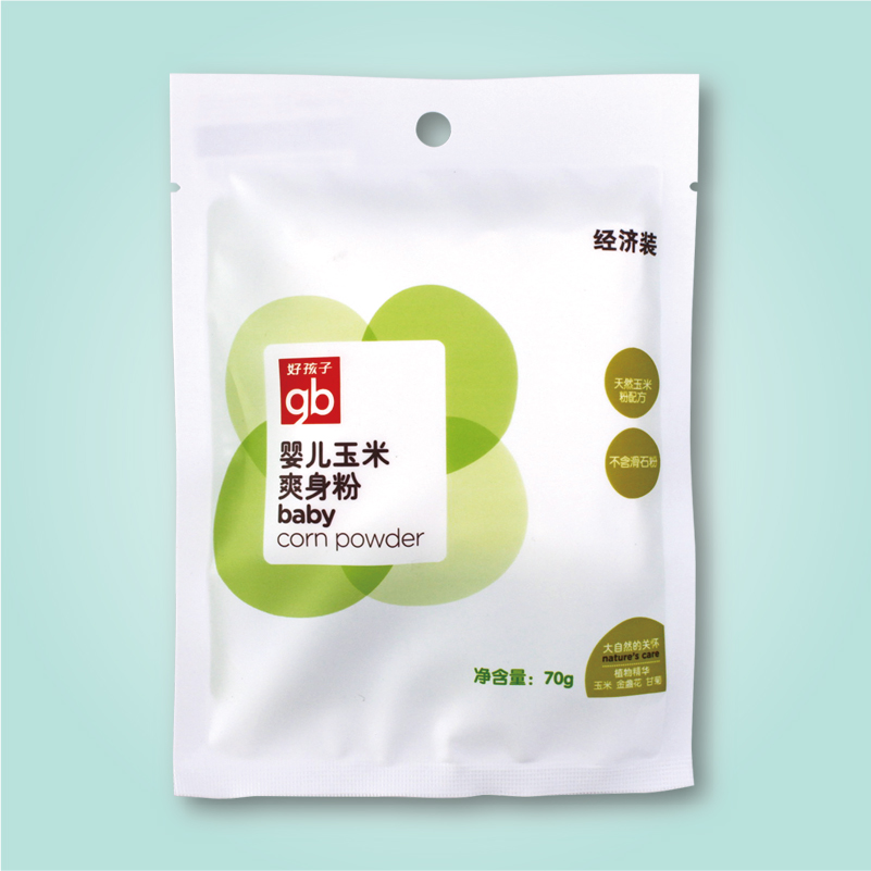 好孩子 婴儿玉米爽身粉 70g经济装 V2405