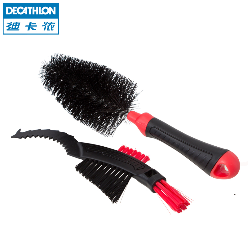 迪卡侬正品 自行车清洁养护保养 爪形刷 飞轮刷 公路山地 S BTWIN