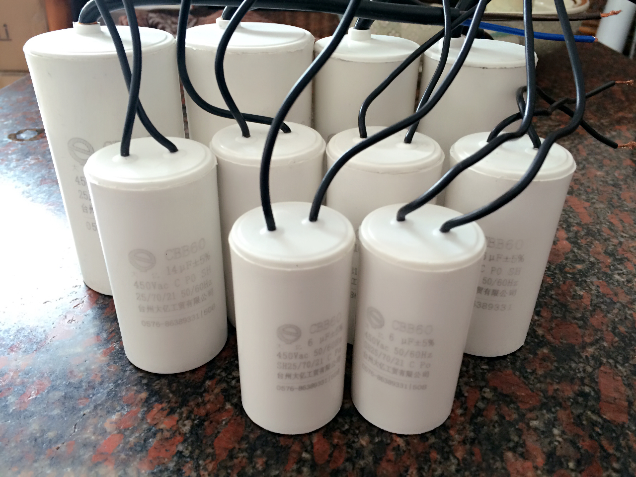 (Factory direct)CBB60 big billion capacitor Washing machine capacitor 35uf 450V motor start capacitor