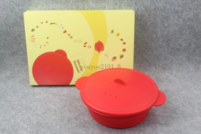 Export Japan Silicone Folding Bowl Travel Portable Food Grade Picnic Bowl with Lid Telescopic Heat Resistant Outdoor Bowl