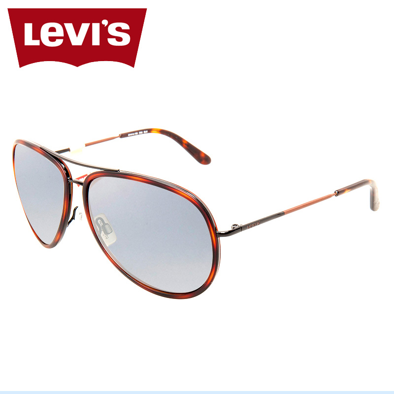 Levi’s李维斯太阳镜 男女潮人墨镜 防紫外线开车蛤蟆镜豹纹正品