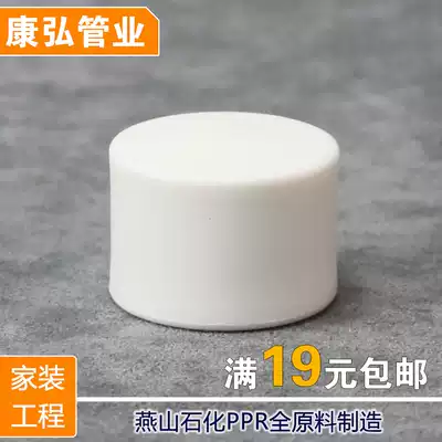 National standard PPR 20 4 minutes 25 6 minutes 32 1 inch 40 50 pipe cap blocking plug pipe blocked water pipe hot melt pipe fitting joint