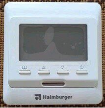 Germany Hamburg Pavilion floor heating thermostat LCD programmable geothermal thermostat company installation 
