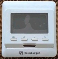 Germany Hamburg floor heating thermostat LCD programmable floor heating thermostat company installation