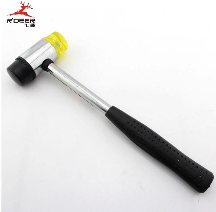 RDEER steel pipe handle mounting hammer safety hammer non-destructive objects 55-816 35mm