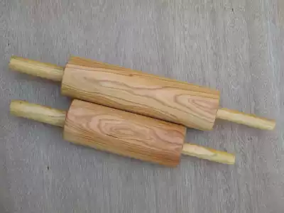 Mountain apricot wood medium roller rolling pin Rolling pin Movable rolling pin