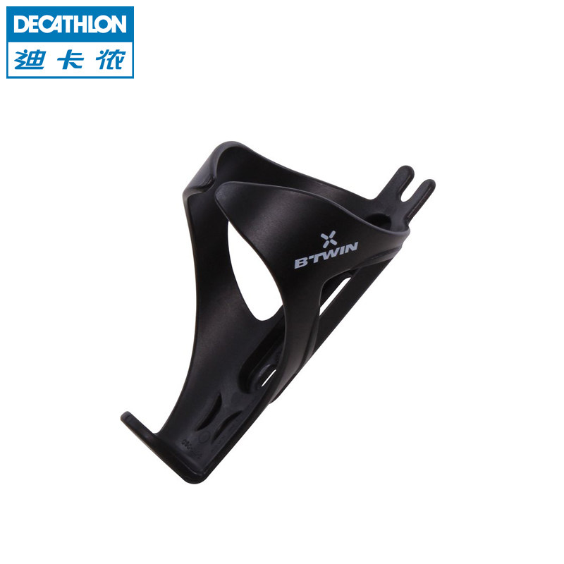 迪卡侬 自行车水壶架 高强度高韧性塑料铝合金自行车杯架 A BTWIN