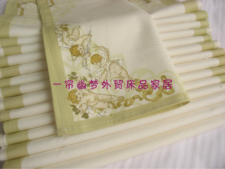 European waterproof function thickens pure cotton pad waterproof pad (romantic Eden ) 10 yuan 4