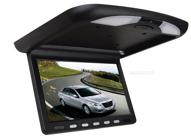 Vehicle ceiling display new ultra - thin 9 inch 10 inch HD TV image car modified rear row equipment