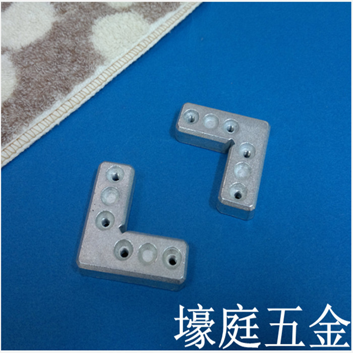 Aluminum alloy frame fixed corner yard kitchen door corner horse furniture corner code accessories Kitchen Door Corner Horse