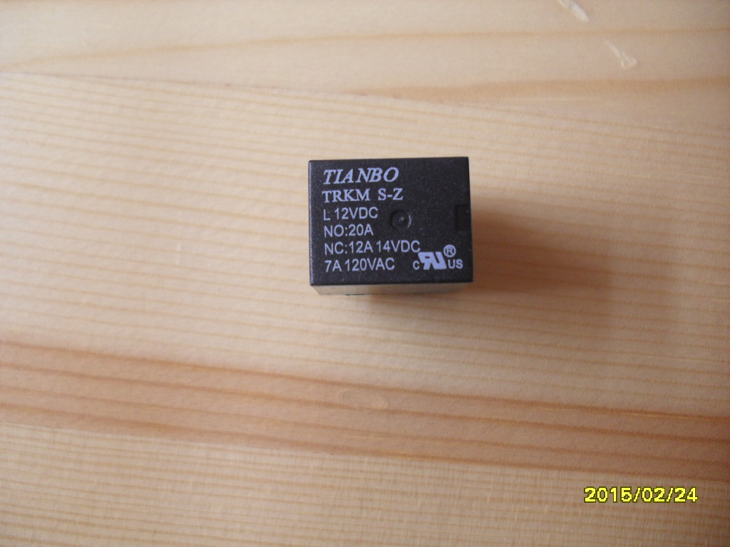 Car with large current relay 12v system often open 20A anti-vibration