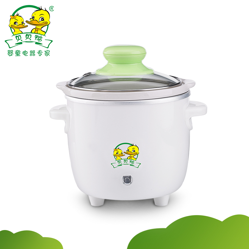 贝贝鸭多功能bb煲电饭煲 宝宝婴儿辅食锅煮粥器0.5L SY-A12A