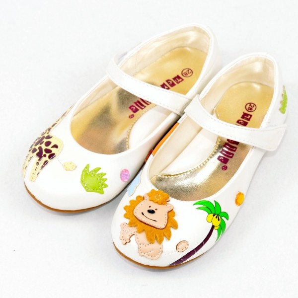 台湾官网直邮进口【Ameber】 天真童心狮子长颈鹿日系手工平底娃-