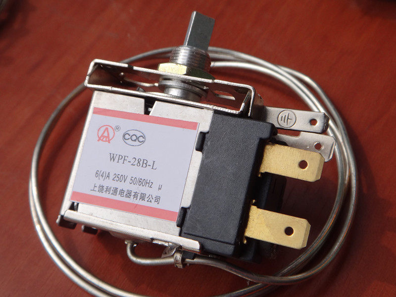 Refrigerator WPF-28B-L thermostat middle installation two-pin freezer temperature control monitor 40cm-3m