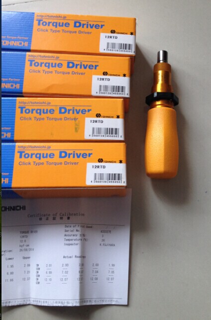 Japan TOHNICHI torque screwdriver 1 5RTD 3RTD 6RTD 12RTD 26RTD 50RTD