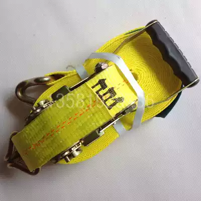 Bangqiang brand lifting sling Strong safety truck bundler thickened Polyester fiber tight rope brake belt Logistics security