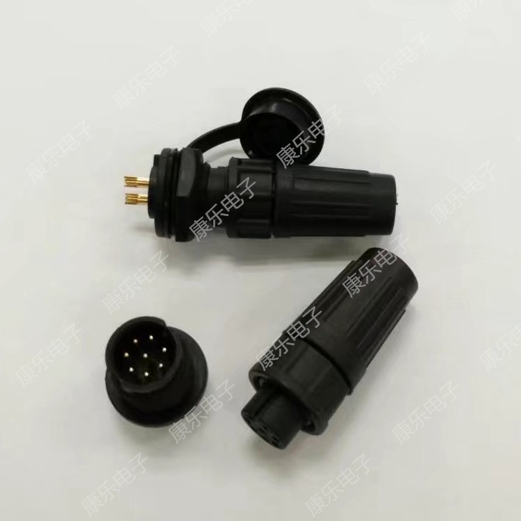 Heavy waterproof aviation plug connector Z108-8A 8B (8 core)head hole seat pin IP67