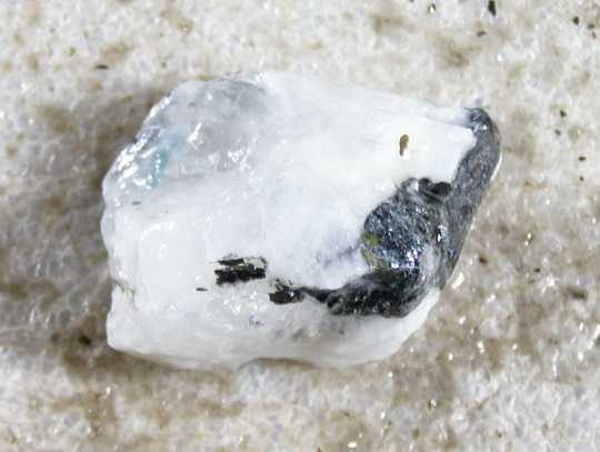 纯天然月亮石矿物原石毛料 天蓝月长石矿石原料 月光石标本29克