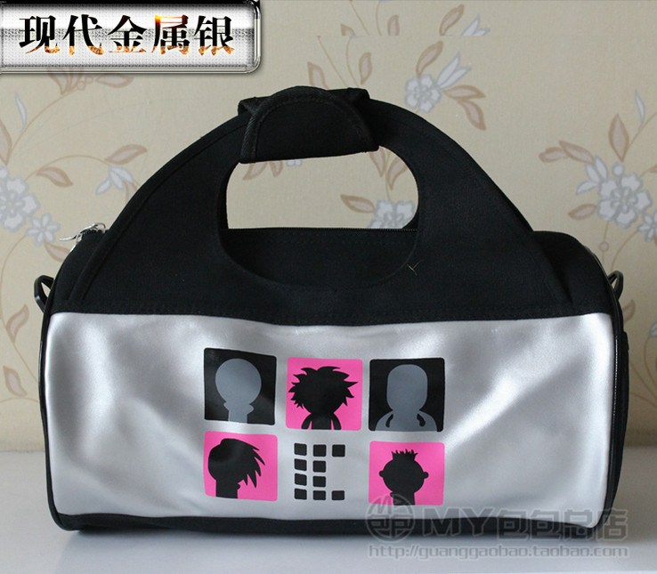 Custom-made canvas shoulder bag handbag sports fitness bag advertising bag l travel bag yoga bag men and women CT101 A